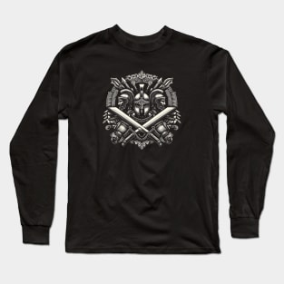 Resolute Roman Legionnaires: Epic Ancient Warriors Long Sleeve T-Shirt